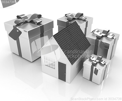 Image of House and gifts