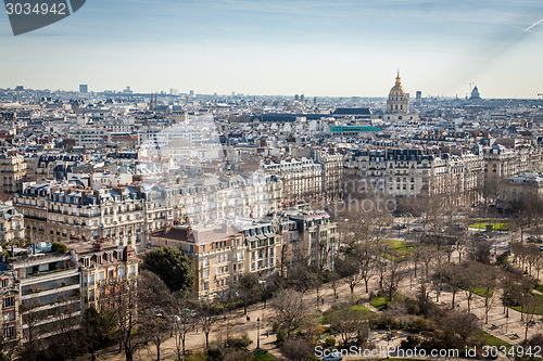 Image of View over the rooftops of Paris