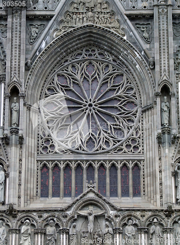 Image of Trondheim landmark - cathedral