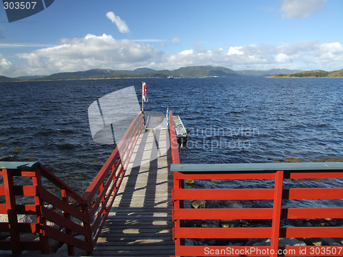 Image of Wooden jetty