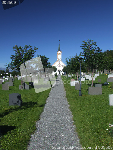Image of Church and cemetery