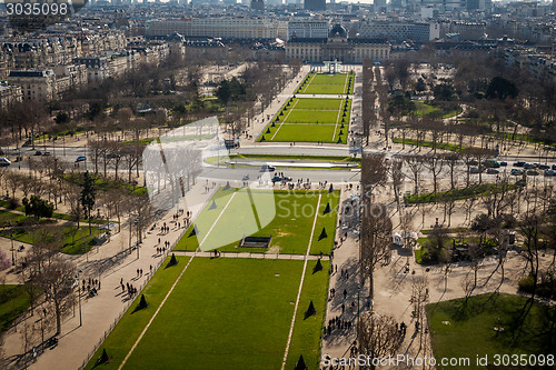 Image of View over the rooftops of Paris