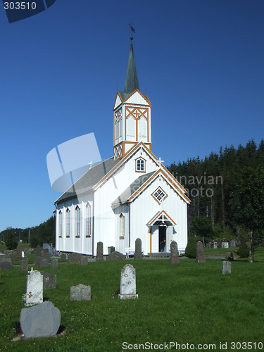 Image of Old church and graveyard