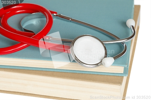 Image of Stethoscope And Books