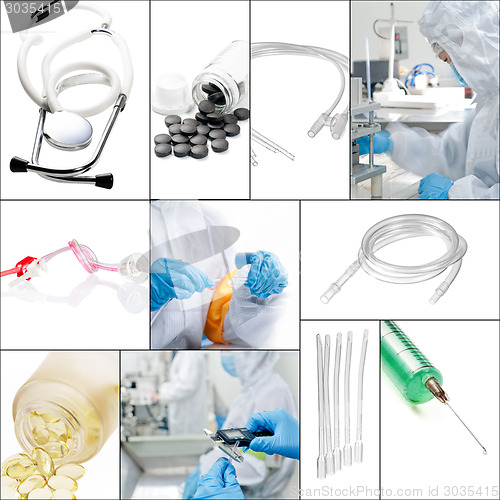 Image of medical collage