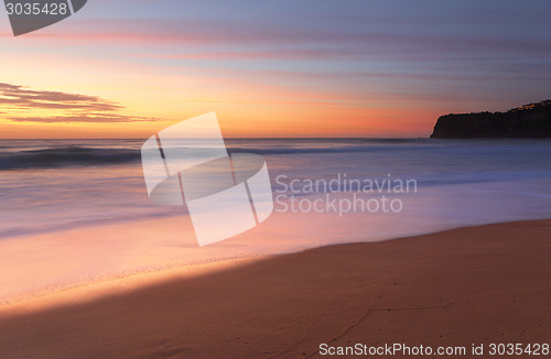 Image of Summer sunrise Bungan Beach Australia