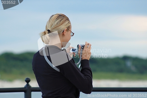 Image of Girl with Camera