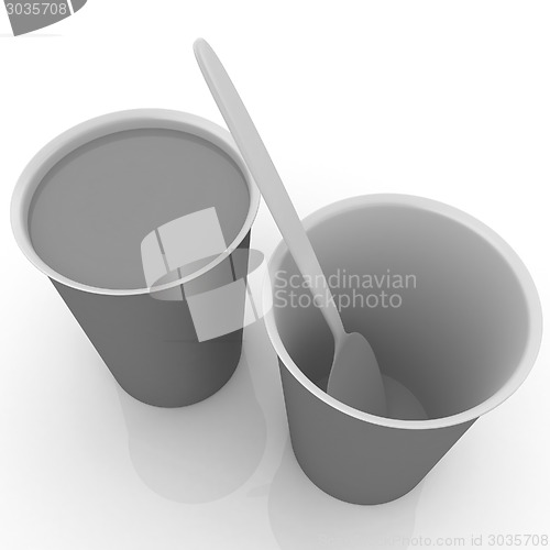 Image of Orange juice in a fast food dishes