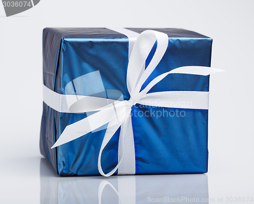 Image of Blue gift box