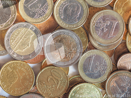 Image of Euro coins