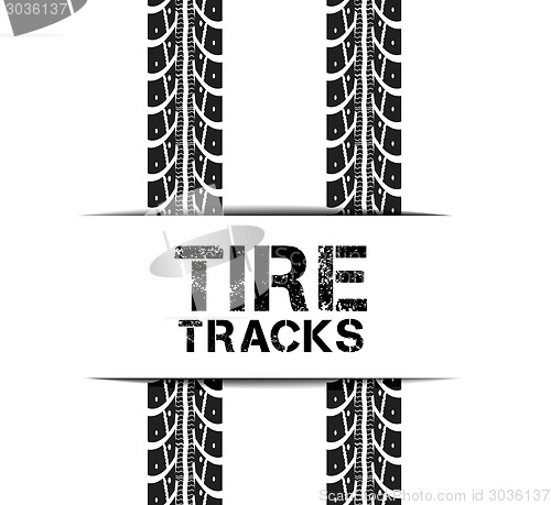 Image of Tire tracks