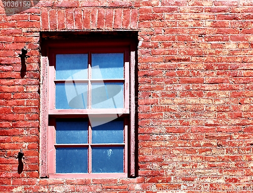 Image of Red Brick Window