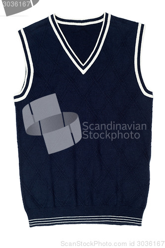 Image of stylish blue vest