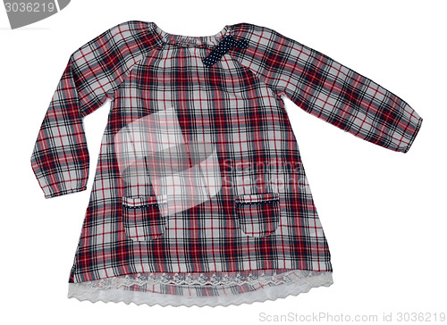 Image of Baby checked dress