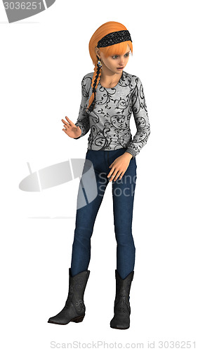 Image of Teenager Girl