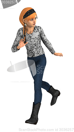 Image of Teenager Girl