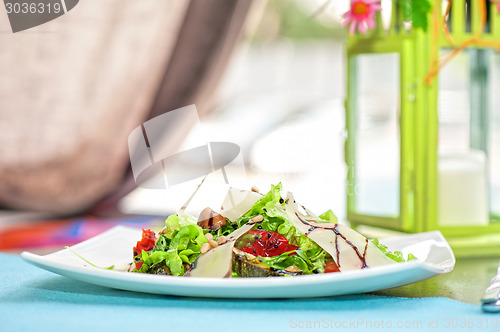 Image of grilled vegetables salad