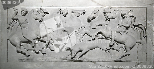 Image of Bas-relief on a sarcophagus