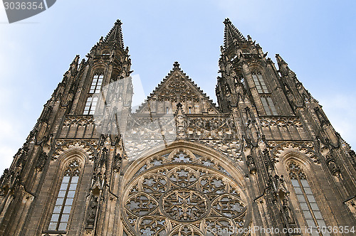 Image of Saint Vit cathedral in Prague