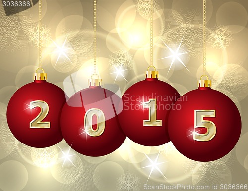 Image of Glass Christmas Balls 2015