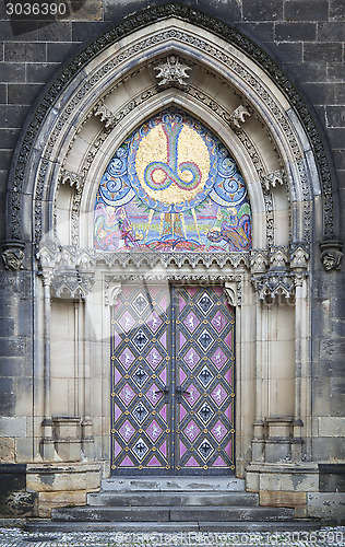 Image of Door of Saint Peter and Paul cathedral 