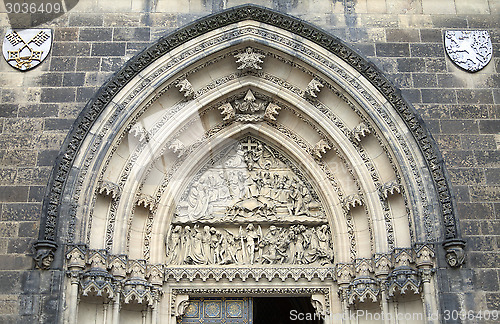 Image of Door of Saint Peter and Paul cathedral 