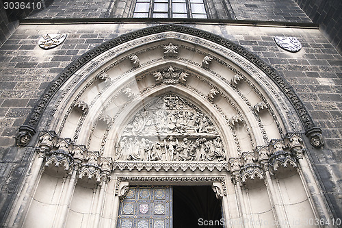 Image of Door of Saint Peter and Paul cathedral 