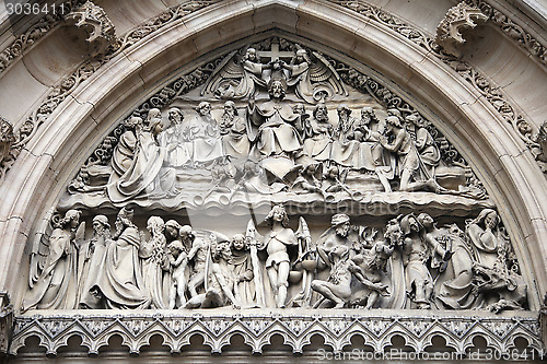 Image of Door of Saint Peter and Paul cathedral 