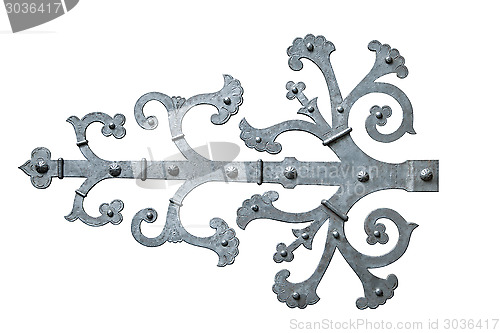 Image of Decorative door hinge