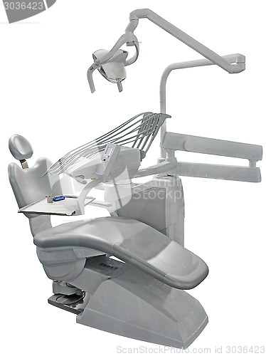 Image of Gray Dental Chair 