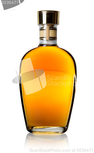 Image of Cognac in a bottle