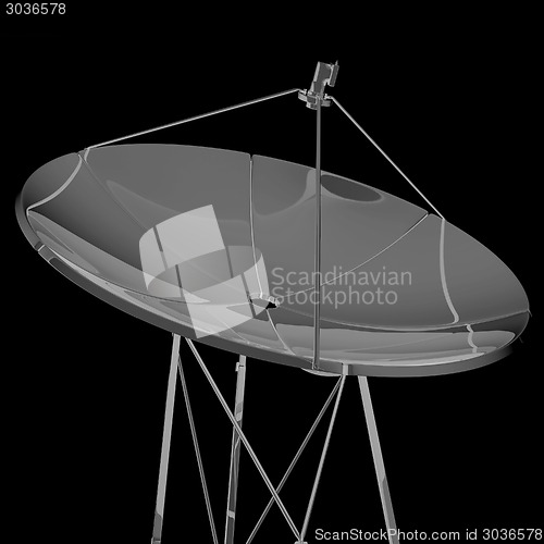 Image of 3d satellite Line