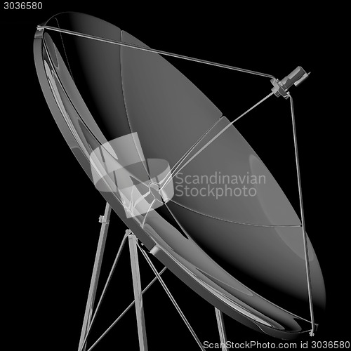 Image of 3d satellite Line