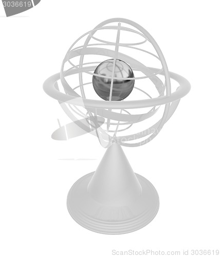 Image of Terrestrial globe model 