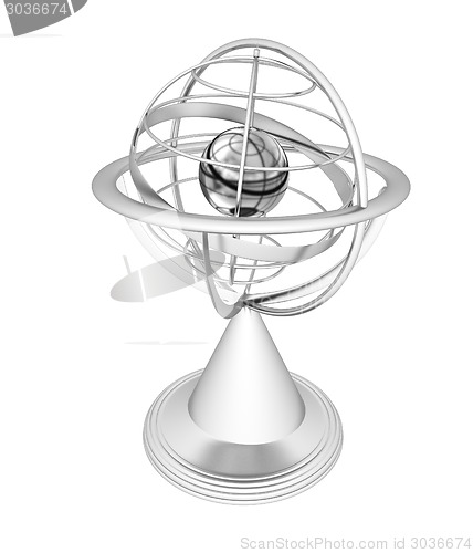 Image of Terrestrial globe model 