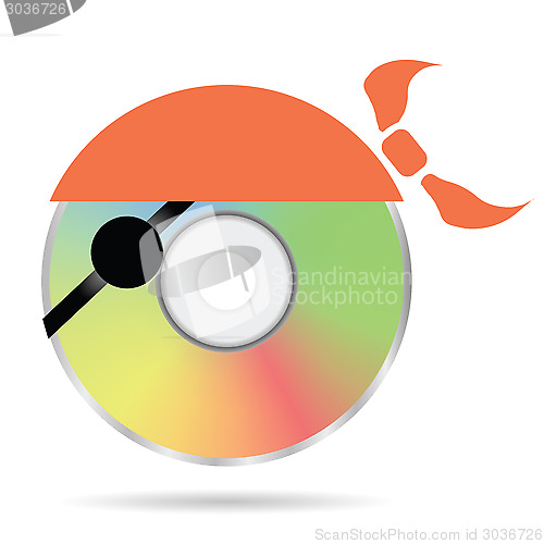 Image of pirate disc