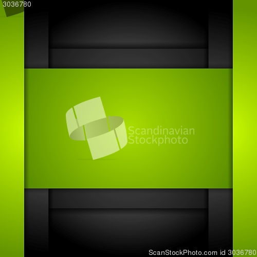 Image of Abstract green corporate background
