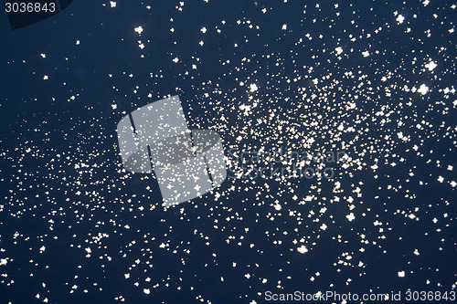 Image of Large swarm of mosquitoes in sky