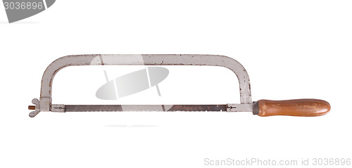 Image of Old rusty hacksaw