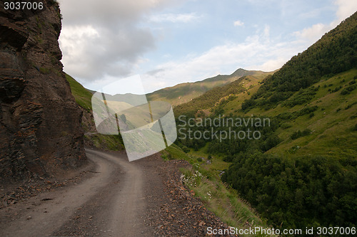 Image of Mountain road in Georgia