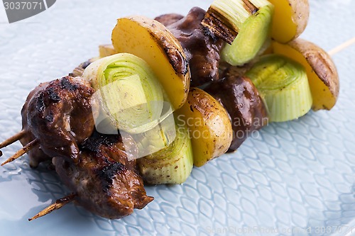 Image of Grilled kebab (shashlik)