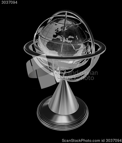 Image of Terrestrial globe model 