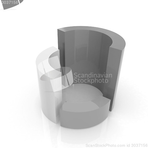 Image of Abstract colorful structure