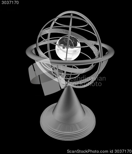 Image of Terrestrial globe model 