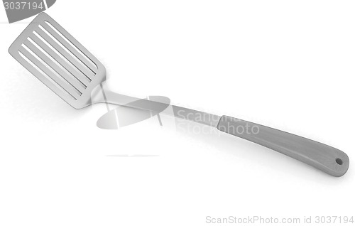 Image of gold cutlery on white background 