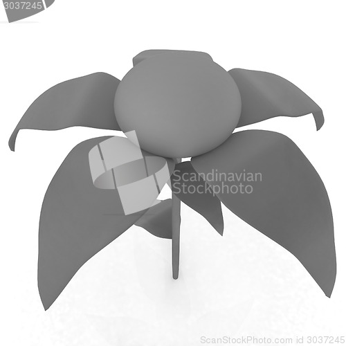 Image of Flower icon 3d 