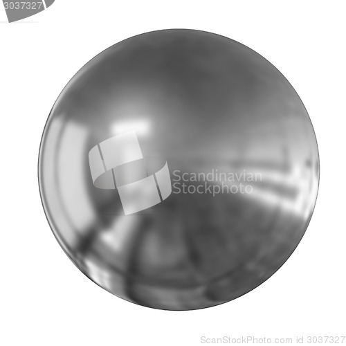 Image of Gold Ball 3d render 