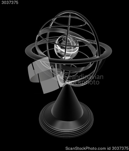 Image of Terrestrial globe model 