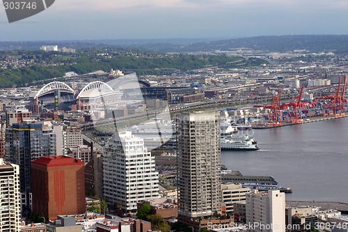 Image of Seattle harbor