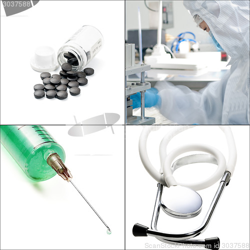 Image of medical collage